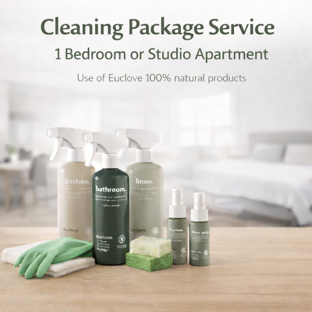 Cleaning Package - 1 Bedroom or Studio apartment