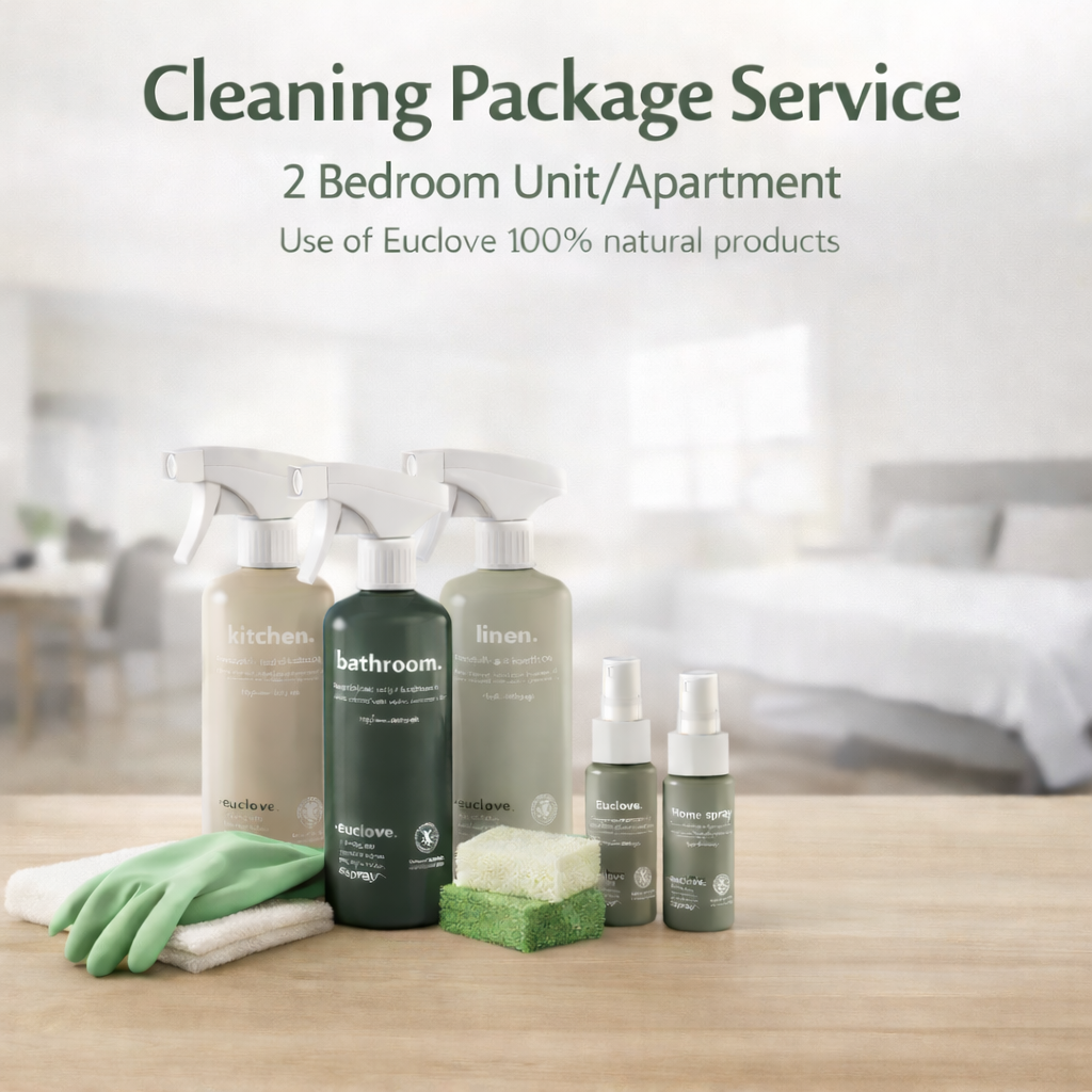 Cleaning Package - 2 Bedroom Unit/Apartment