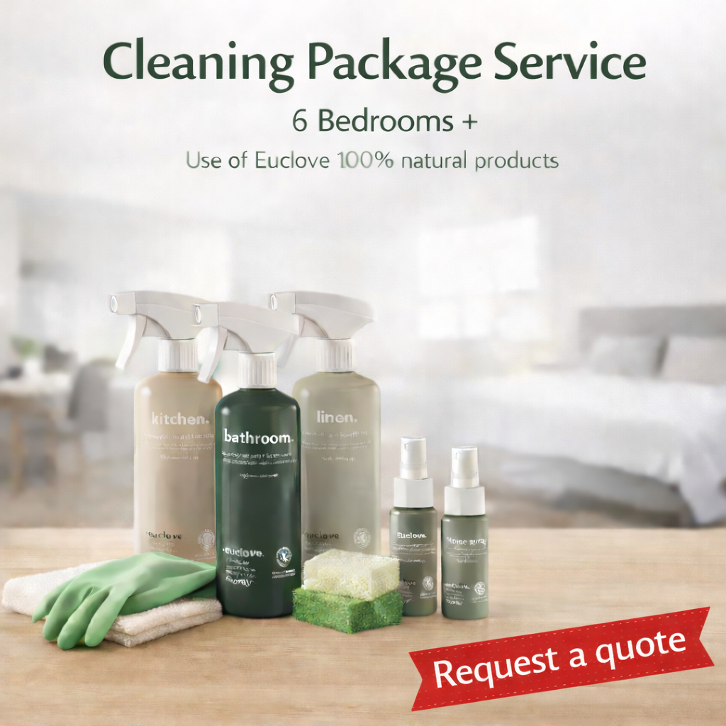 Cleaning Package - 6 Bedrooms + **REQUEST A QUOTE**